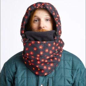 The AirBlaster Storm Hood-Black Daisy